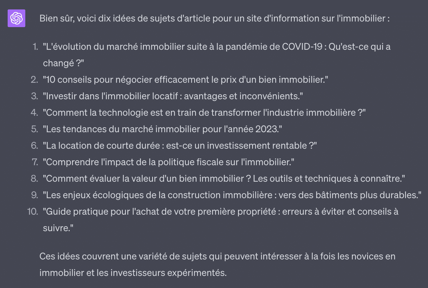 5 idées d'utilisation de l'IA dans votre travail