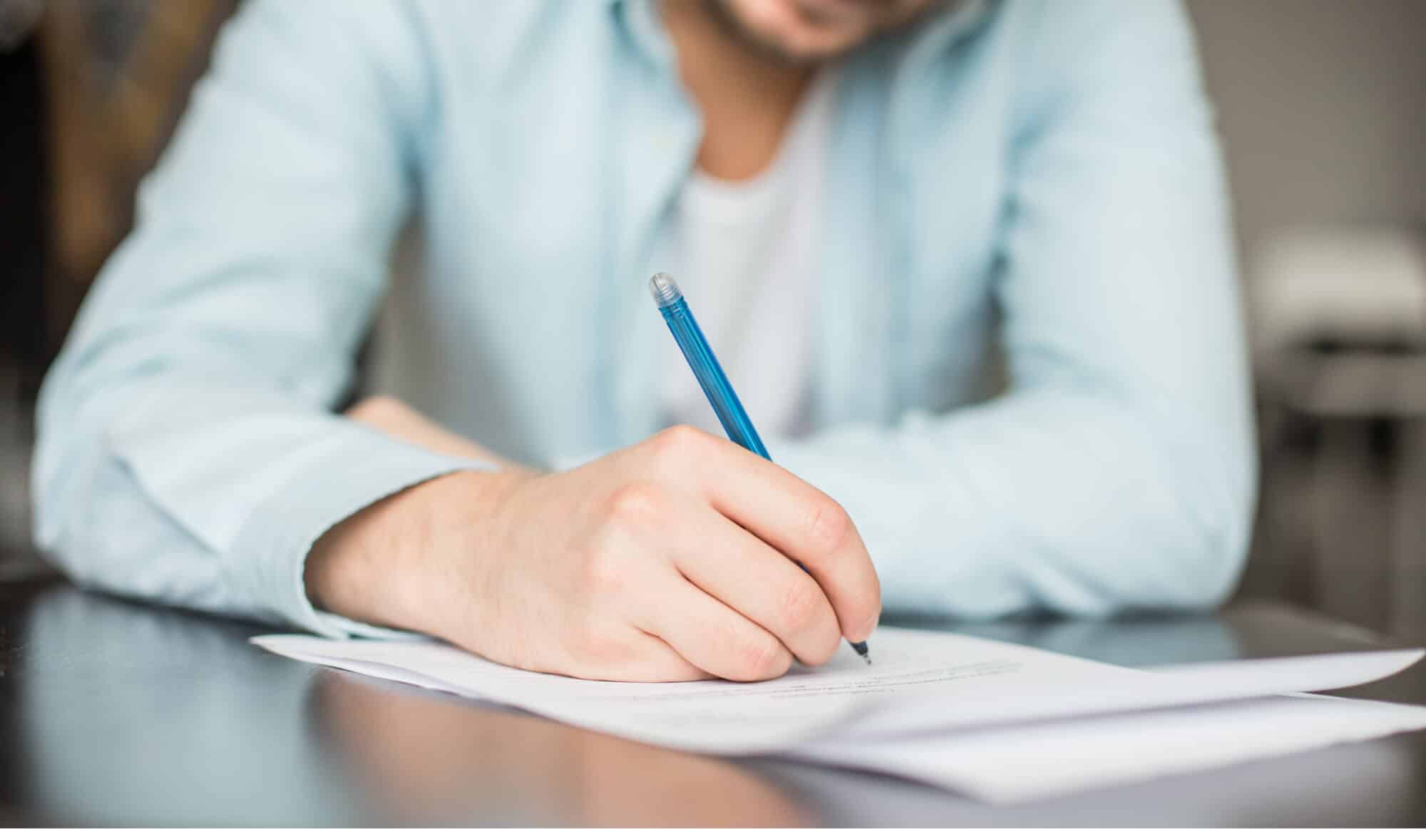 rédiger une lettre