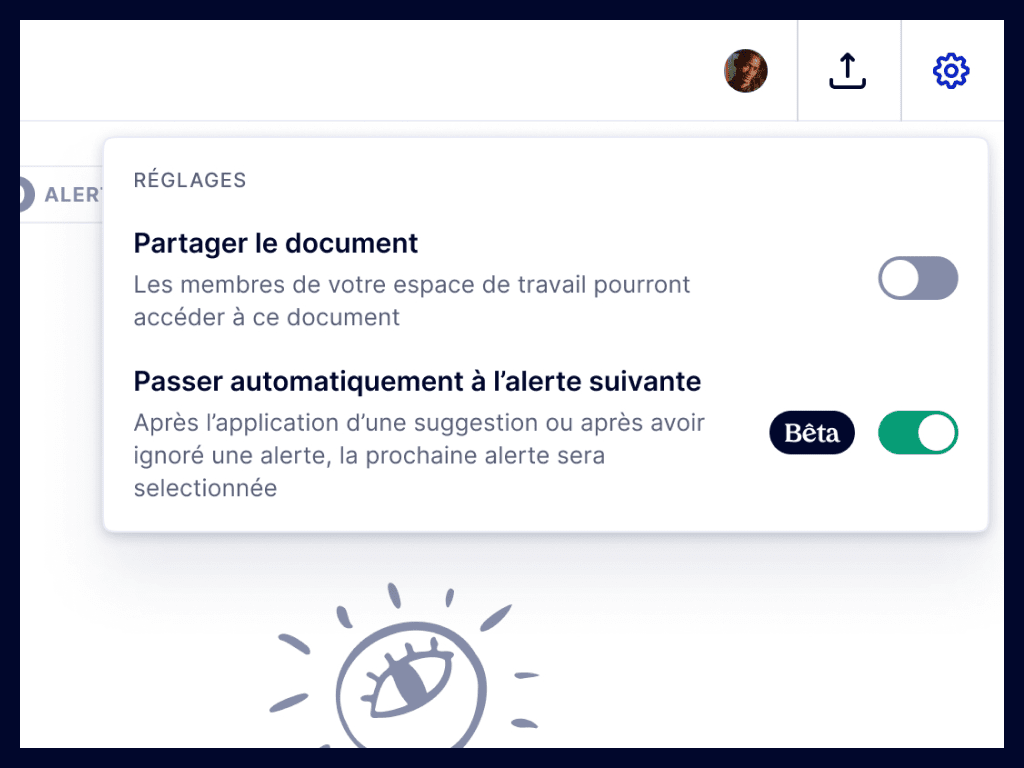 Illustration de la nouvelle fonctionnalité de l'extension navigateur MerciApp