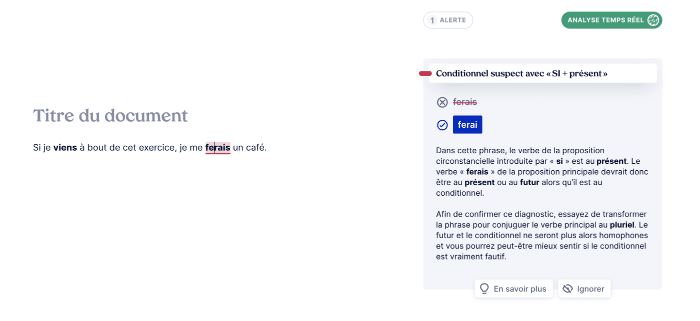 Correction des erreurs grammaticales sur MerciApp - Quel correcteur de grammaire en ligne choisir ? - Le comparatif complet