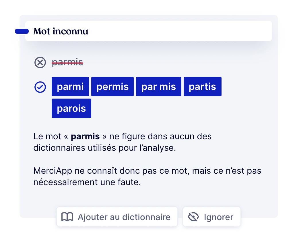 « parmi » ou « parmis »