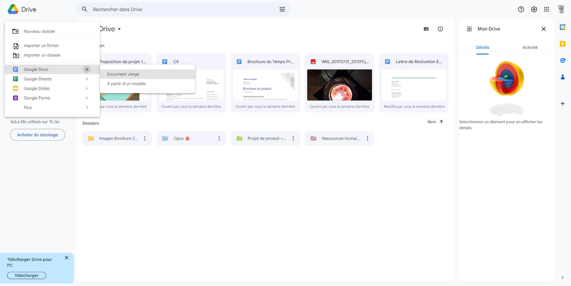 Google Docs - Google Drive : Stockage et Espace Collaboratif