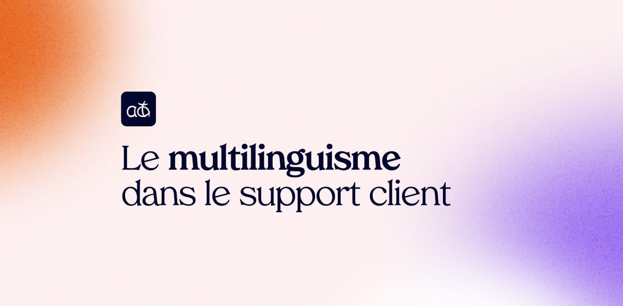 Multilinguisme support client