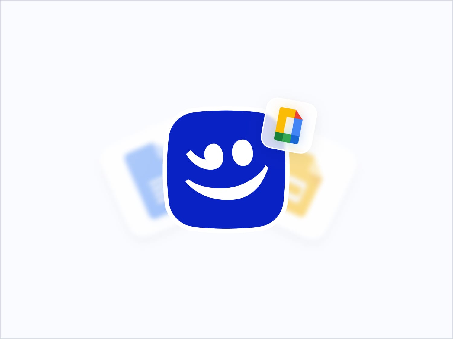 Logo de MerciApp et de Google Suite