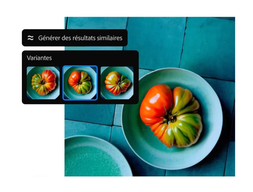 Fonction générative de l'ia sur photoshop 