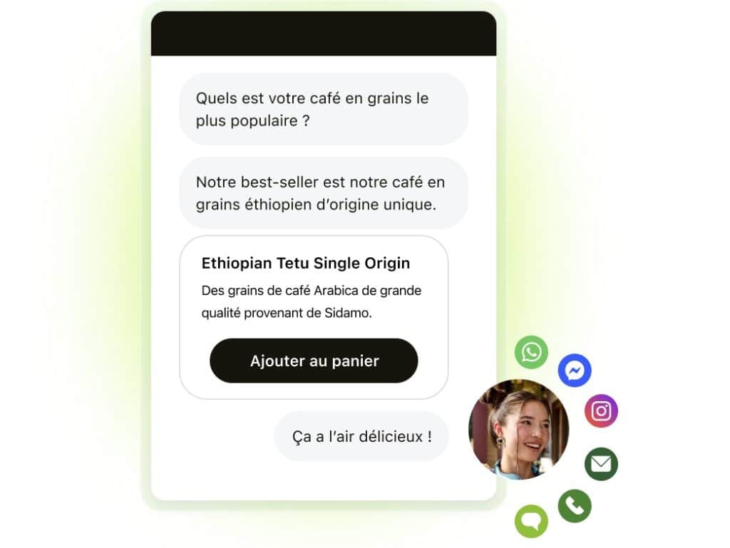 Interface de Zendesk